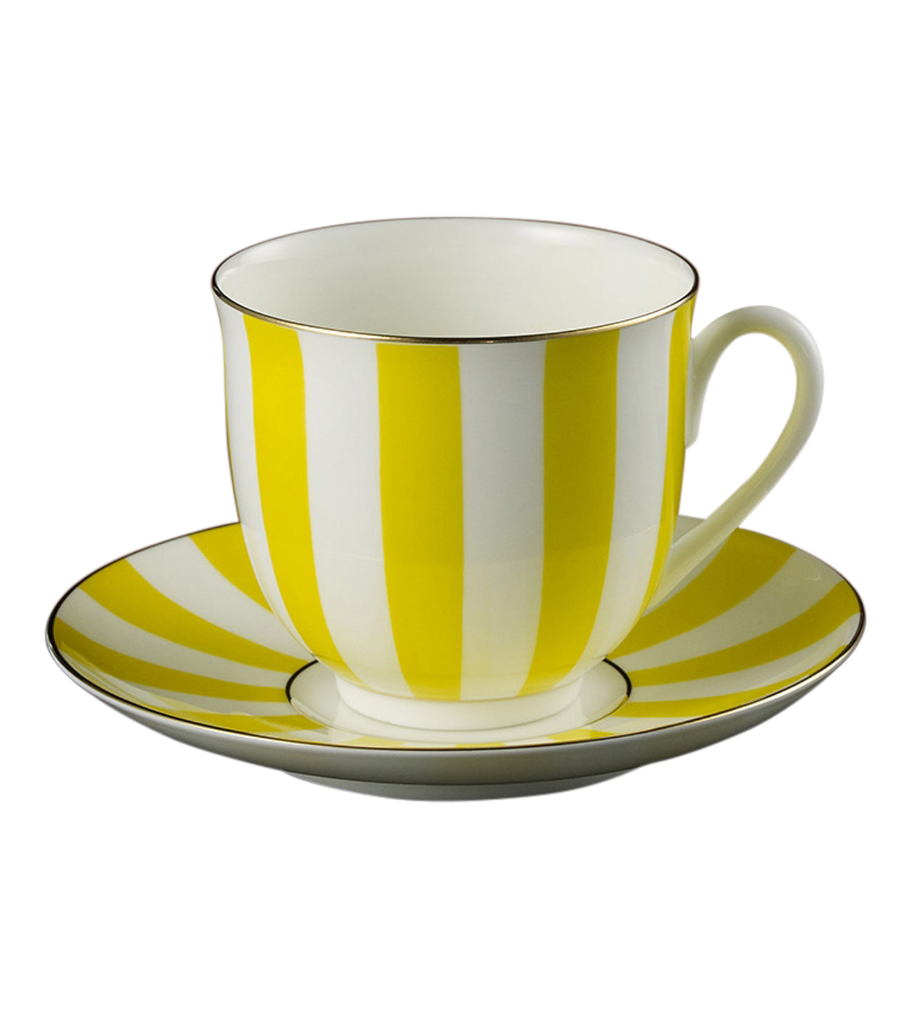 TWG Tea Tea Cups and Tea Bowls Vogue Teacup and Saucer in Yellow – The  Wellness Store